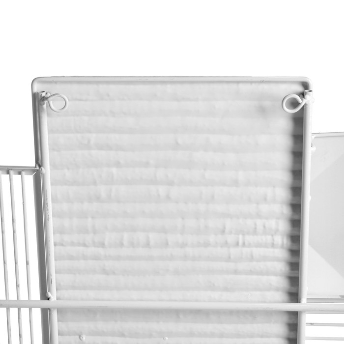 Декор настенный металл  Декор настенный металл "Строгость линий" золото с серебром 90,8х50,2х5,7 см