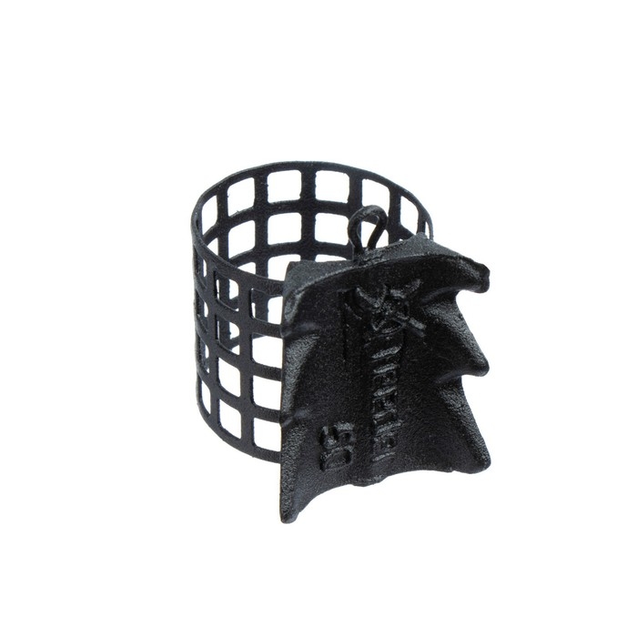 Груз-кормушка металлическая X-FEEDER ME ALLIGATOR M PERFO, цвет Matt Black, 50 г, 28 мл Груз-кормушка металлическая X-FEEDER ME ALLIGATOR M PERFO, цвет Matt Black, 50 г, 28 мл