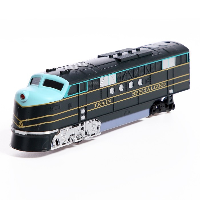 Железная дорога «Большой экспресс», со светозвуковыми эффектами, протяжённость пути 3,6 м Железная дорога «Большой экспресс», со светозвуковыми эффектами, протяжённость пути 3,6 м