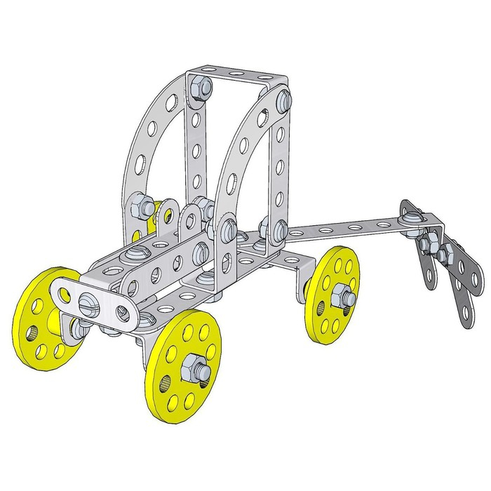Конструктор металлический для уроков труда 5 в 1 Конструктор металлический для уроков труда 5 в 1
