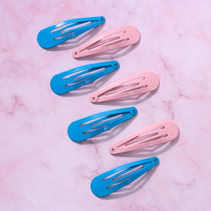 Заколки для волос «Бьюти», 7 шт, 5 х 1 х 0,1см Заколки для волос «Бьюти», 7 шт, 5 х 1 х 0,1см