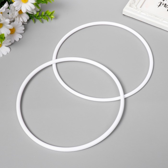 Кольцо пластик для изготовления ловца снов d=20,5 см Кольцо пластик для изготовления ловца снов d=20,5 см