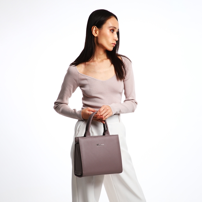 Сумка женская TEXTURA, тоут, средний размер, цвет капучино Сумка женская TEXTURA, тоут, средний размер, цвет капучино