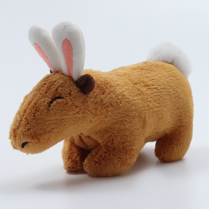 Мягкая игрушка «Капибара. Зайка», с ушками и хвостиком Мягкая игрушка «Капибара. Зайка», с ушками и хвостиком