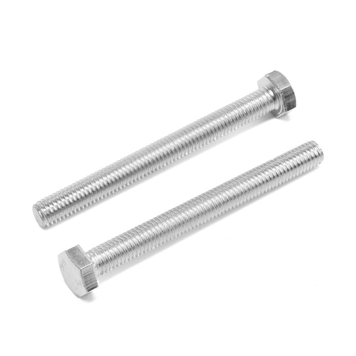 Болт ТУНДРА, оцинкованный, DIN 933, класс прочности 8.8, М8х80 мм, 5 кг Болт ТУНДРА, оцинкованный, DIN 933, класс прочности 8.8, М8х80 мм, 5 кг