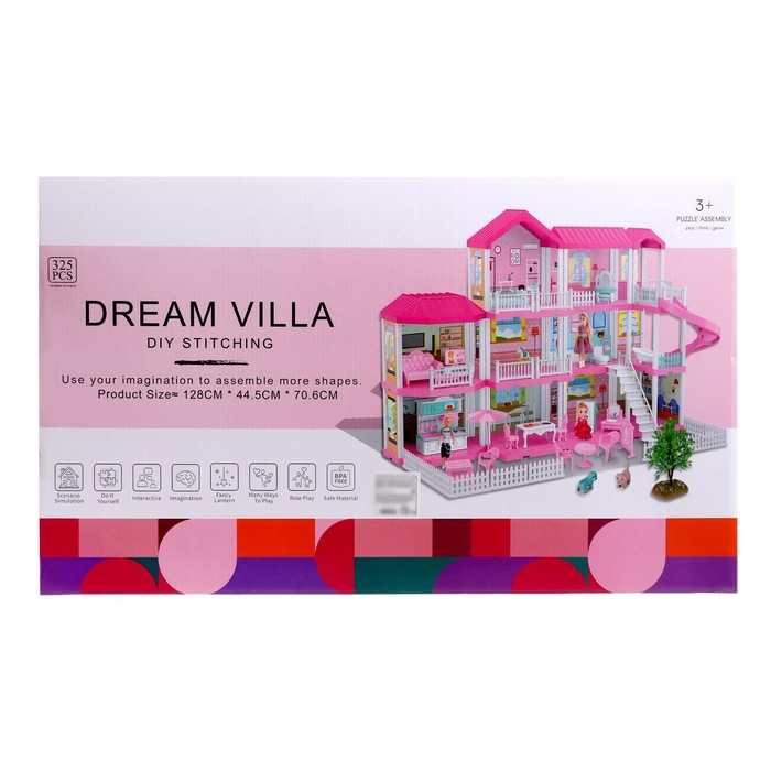 Дом для кукол &laquo;Особняк&raquo; с куклами и аксессуарами