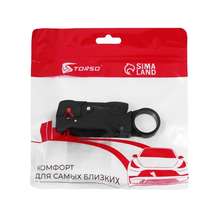 Стриппер TORSO, для зачистки проводов, 4-12 мм Стриппер TORSO, для зачистки проводов, 4-12 мм