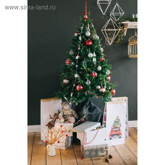 Ёлка Ёлка "Элит светлые кончики" 150 см d нижнего яруса 100 см 508 веток