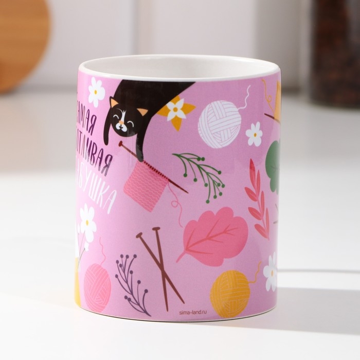 Кружка с сублимацией «Бабушка», 300 мл Кружка с сублимацией «Бабушка», 300 мл