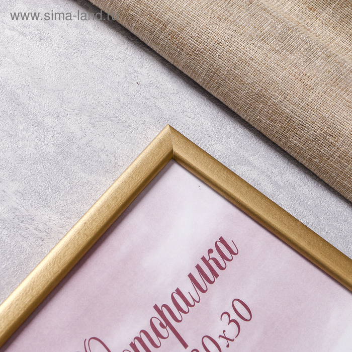 Фоторамка сосна с19 золото 30х30 см (пластиковый экран) Фоторамка сосна с19 золото 30х30 см (пластиковый экран)