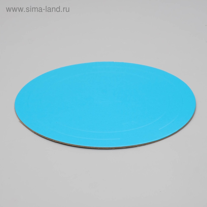 Подложка усиленная, золото-голубой, 28 см, 3,2 мм Подложка усиленная, золото-голубой, 28 см, 3,2 мм