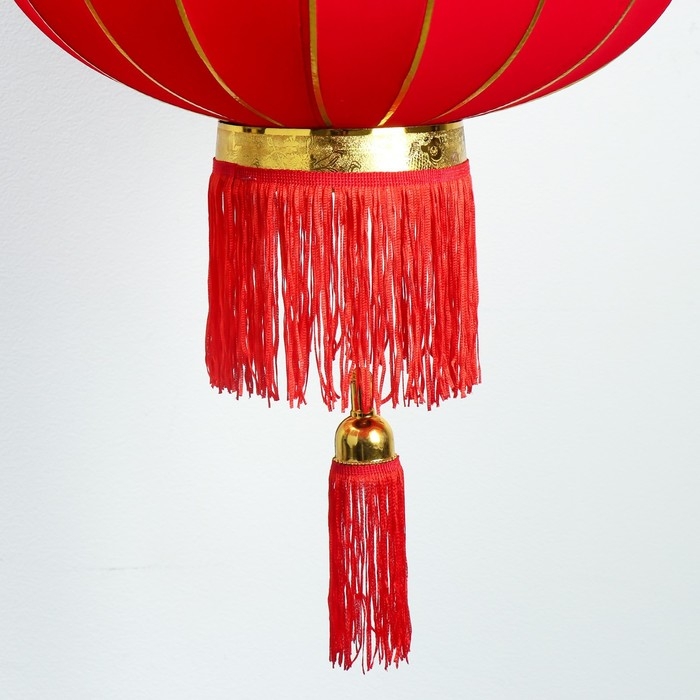 Сувенир текстиль, металл Сувенир текстиль, металл "Китайский фонарик" d=45 см