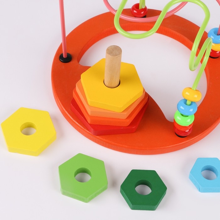 Серпантинка-лабиринт «Радужное настроение», пирамидка Серпантинка-лабиринт «Радужное настроение», пирамидка