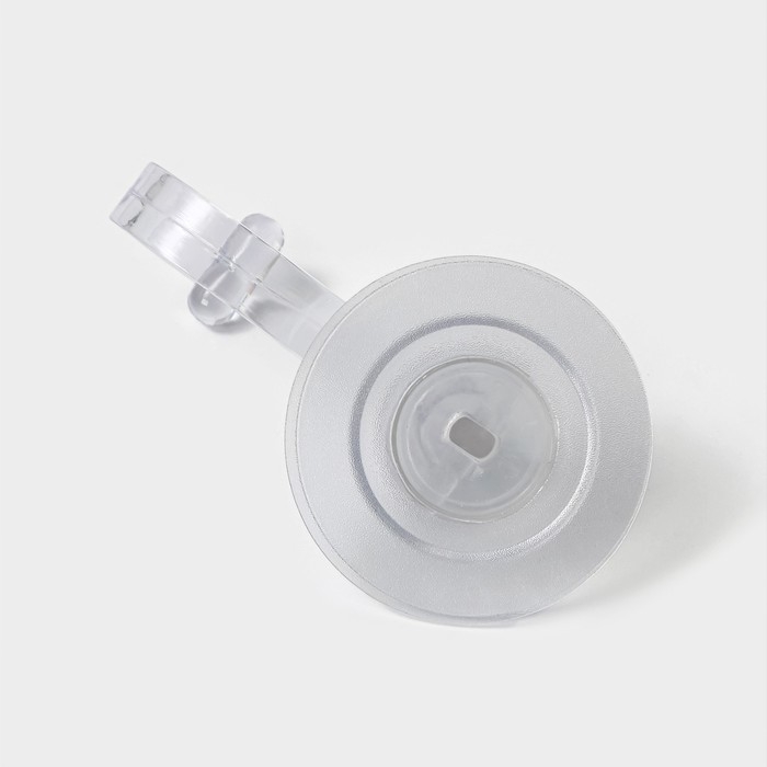 Крючки самоклеющиеся Доляна, 11×6,5×6,5 см, цвет прозрачный Крючки самоклеющиеся Доляна, 11×6,5×6,5 см, цвет прозрачный