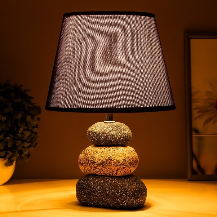 Настольная лампа Настольная лампа "Анфия" Е14 40Вт 22х22х32 см RISALUX