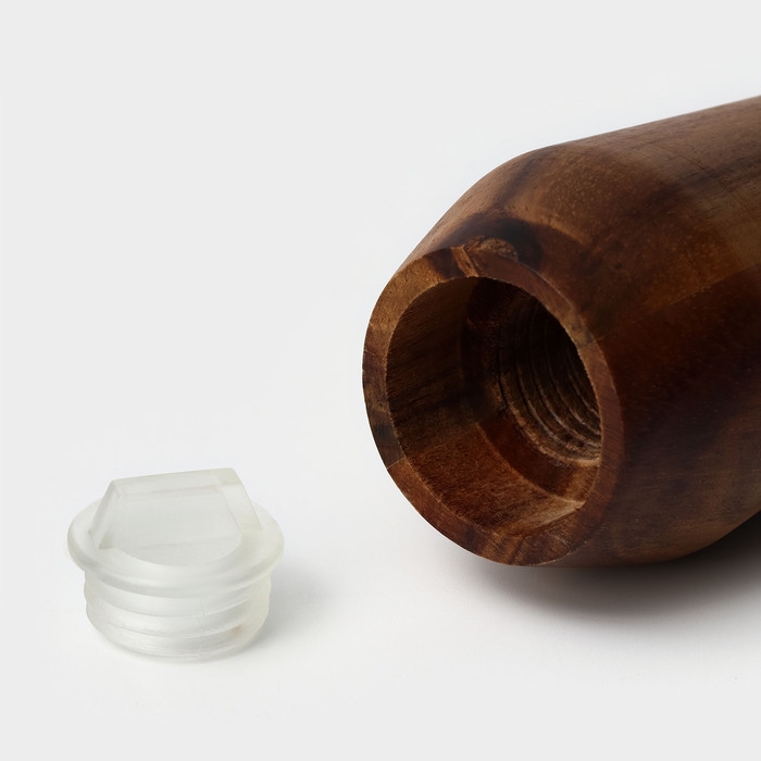 Банка для специй «Солонка», 10×5,6 см, акация Банка для специй «Солонка», 10×5,6 см, акация