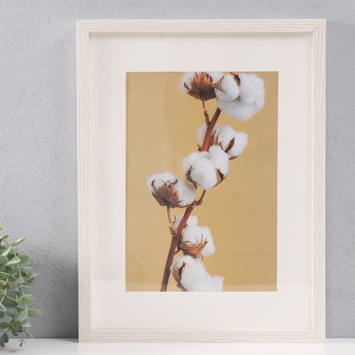 Фоторамка МДФ 30х40 см, №4, wenge veralinga, 16 мм, с паспарту Фоторамка МДФ 30х40 см, №4, wenge veralinga, 16 мм, с паспарту