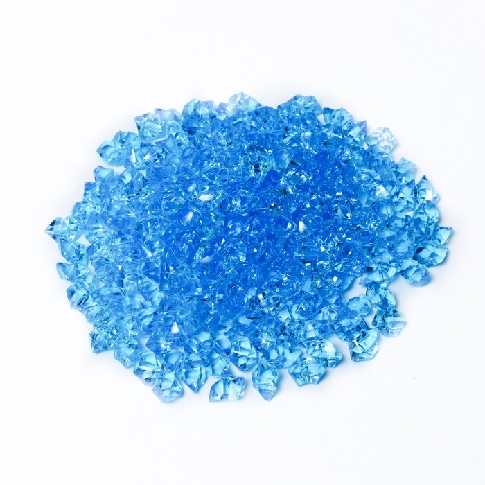 Искусственный лед, 260 шт, 25 х 18 мм, синий Искусственный лед, 260 шт, 25 х 18 мм, синий