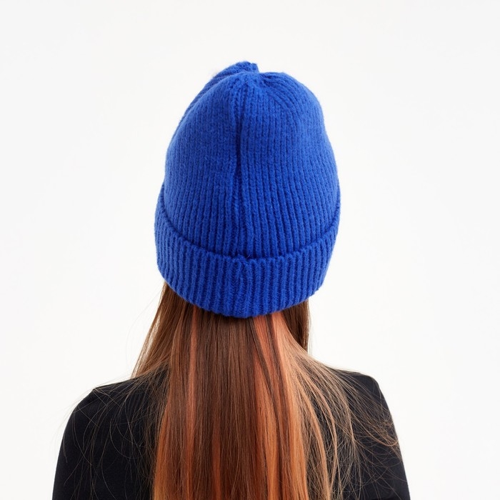 Шапка детская MINAKU, р-р 52-54 цв. синий Шапка детская MINAKU, р-р 52-54 цв. синий