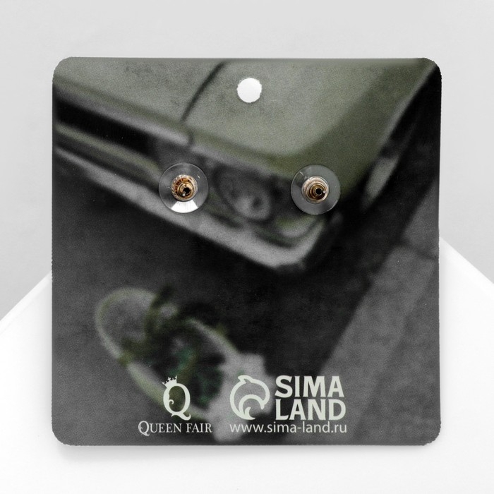 Серьги эмаль «Путешествие» воздушный шар, цвет розовый в золоте Серьги эмаль «Путешествие» воздушный шар, цвет розовый в золоте