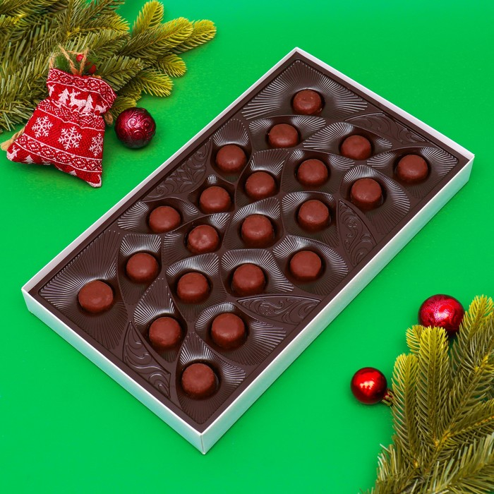 Шоколадный набор конфет Шоколадный набор конфет "Новогодний презент", 230 г