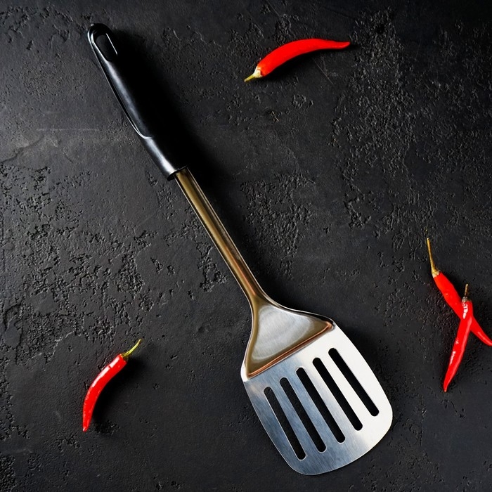 Лопатка Доляна «Ночь», длина 33 см, с отверстиями Лопатка Доляна «Ночь», длина 33 см, с отверстиями