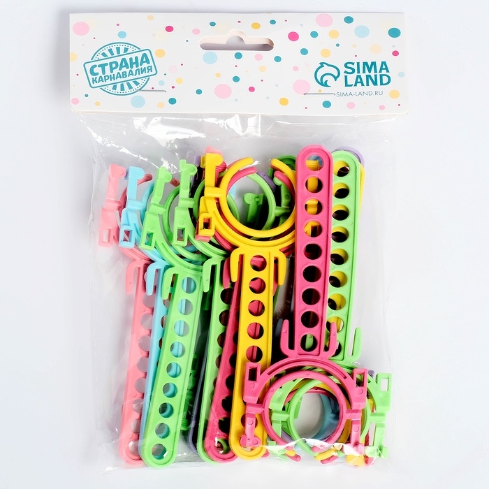 Многофункциональный держатель для шара, набор 15 шт., цвет МИКС Многофункциональный держатель для шара, набор 15 шт., цвет МИКС