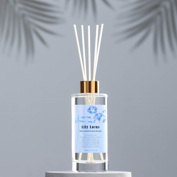 Диффузор ароматический Диффузор ароматический "Lily Lotus", 200 мл, лилия и лотос