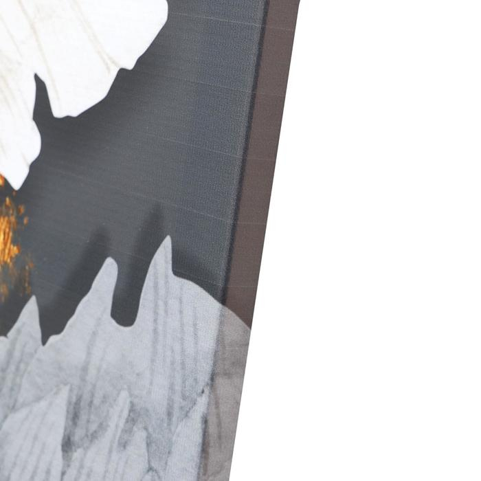 Картина на подрамнике Картина на подрамнике "Белый цветок" 70*110