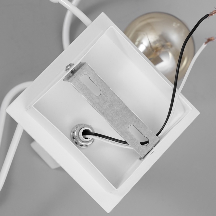 Бра "Человечек" E27 40Вт белый 11х20х17 см