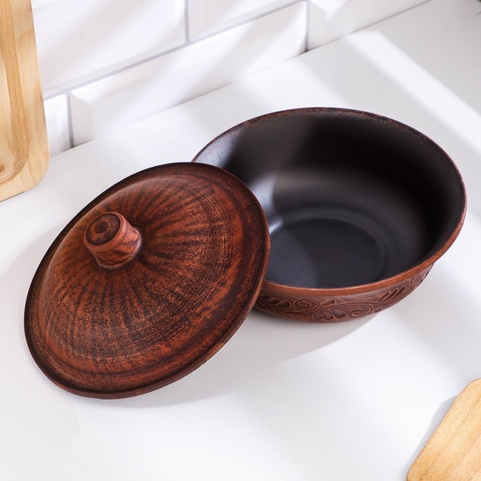 Кокотница  Кокотница "Вьюнок", 0,55 л., 11х16х16 см