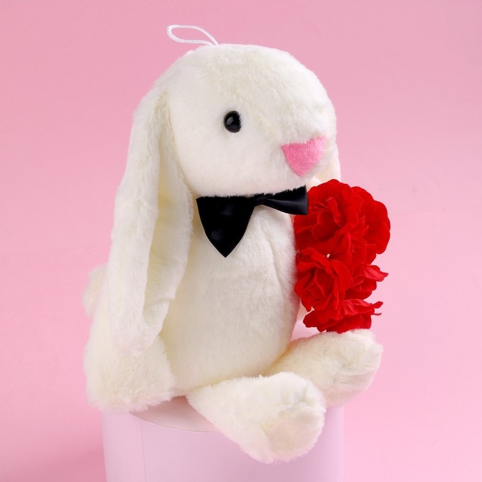 Мягкая игрушка «Самой прекрасной», зайка, 30 см Мягкая игрушка «Самой прекрасной», зайка, 30 см