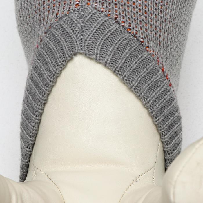 Свитер  Свитер "Олень на сером", 2XL (ДС 41, ОШ 41, ОГ 36-60 см)