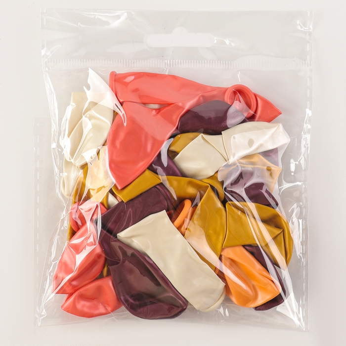 Шар латексный 5 Шар латексный 5" «Жемчужный», набор 25 шт., МИКС