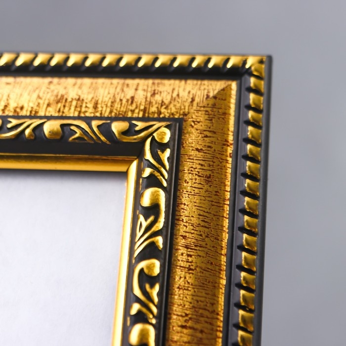 Фоторамка пластик 15х21 см золото (796) Фоторамка пластик 15х21 см золото (796)