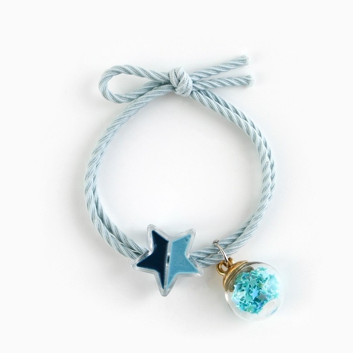 Резинка для волос новогодняя «Самой волшебной» на Новый год, диам, 5 см Резинка для волос новогодняя «Самой волшебной» на Новый год, диам, 5 см