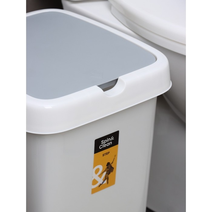 Контейнер для мусора Svip «Квадра», 25 л, цвет МИКС Контейнер для мусора Svip «Квадра», 25 л, цвет МИКС