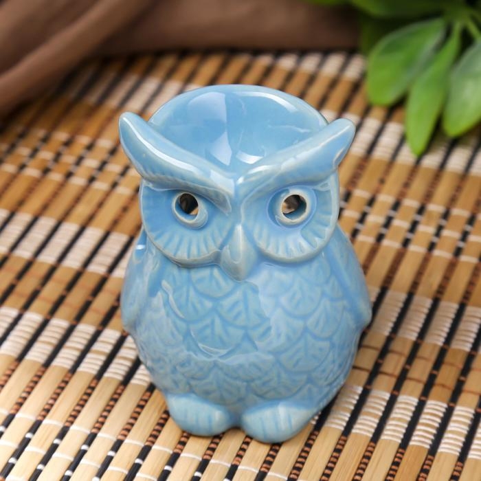Аромалампа керамика Аромалампа керамика "Растерянный совёнок" МИКС 8х6,5х5,5 см