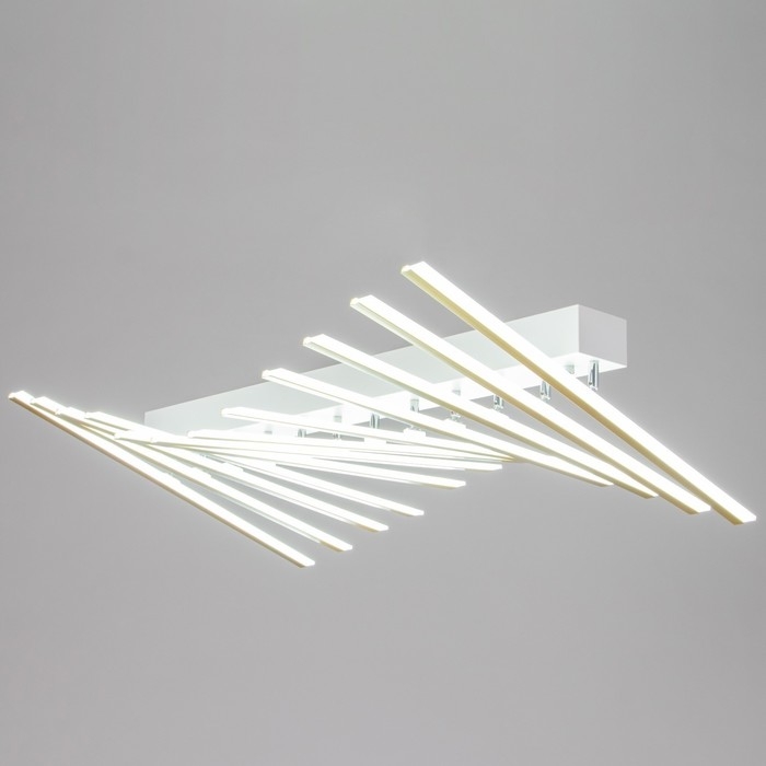 Люстра Люстра "Бертон" 12xLED 80Вт бело-золотой 90х60х13 см BayerLux