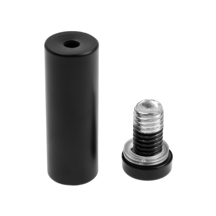 Дистанционный держатель для табличек, 16х50 мм, цвет черный,набор 6 шт. Дистанционный держатель для табличек, 16х50 мм, цвет черный,набор 6 шт.