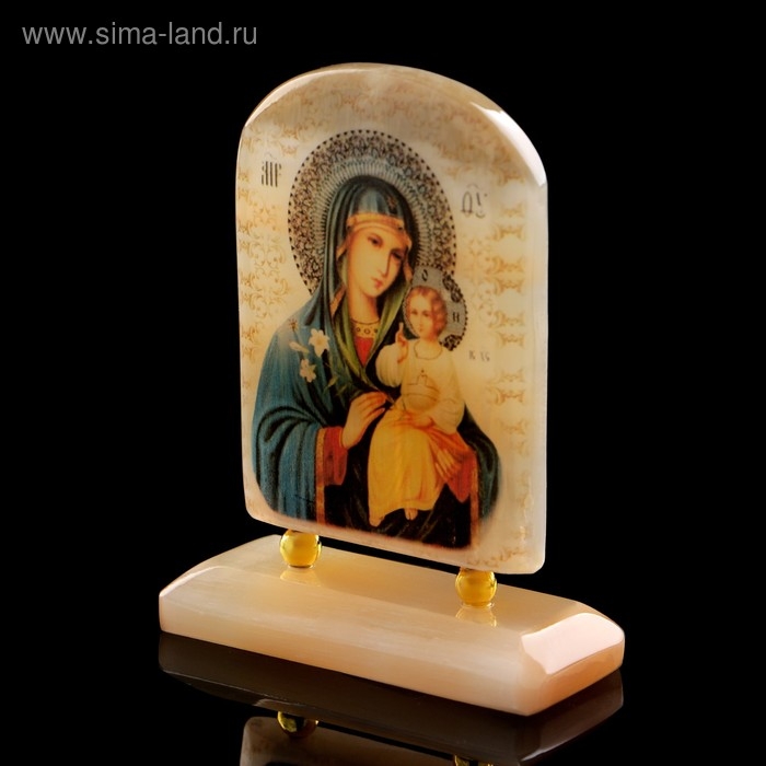 Икона «Неувядаемый цвет», на подставке, селенит Икона «Неувядаемый цвет», на подставке, селенит