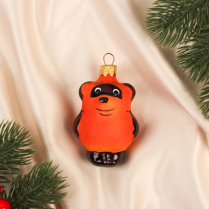 Ёлочное украшение Ёлочное украшение "Винни Пух" h-9 см