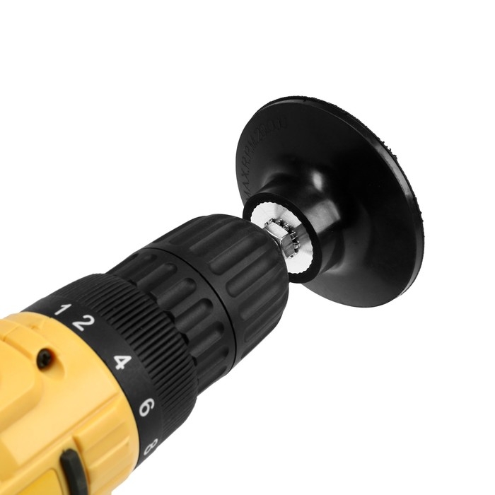 Адаптер для кругов ТУНДРА, каучук, М8, 75 мм Адаптер для кругов ТУНДРА, каучук, М8, 75 мм