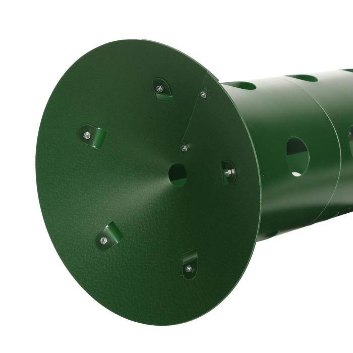 Клумба «Цветочная колонна», d = 17 см, h = 70 см, зелёная Клумба «Цветочная колонна», d = 17 см, h = 70 см, зелёная