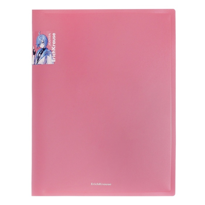 Папка на 4 кольцах ErichKrause  Папка на 4 кольцах ErichKrause "Matt Manga", A4, в пакете, МИКС