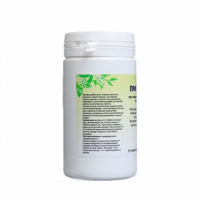 Таблетки  Таблетки "ПМС-стоп" от раздражительности и боли во время менструации, 90 шт