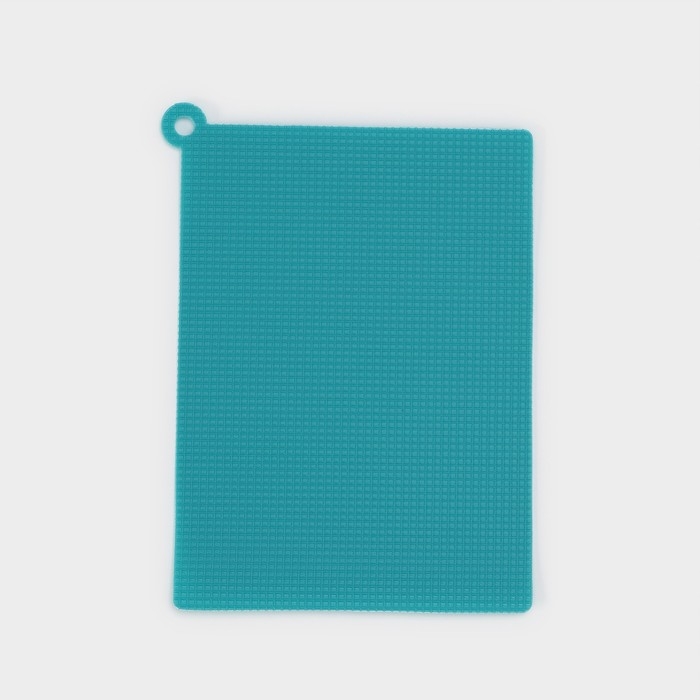 Доска разделочная противоскользящая гибкая Доляна, 26&times;19 см, цвет МИКС