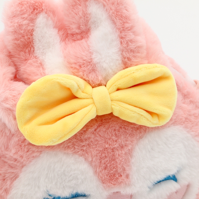 Сумка детская «Зайка» с бантиком, 18 см, цвет розовый