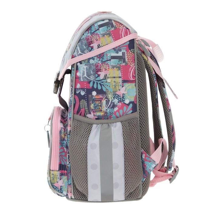 Ранец школьный на замке, 37 х 25 х 14 см, Erich Krause ErgoLine 15L, Bird Story 52588 Ранец школьный на замке, 37 х 25 х 14 см, Erich Krause ErgoLine 15L, Bird Story 52588