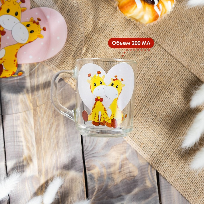 Набор детской посуды Доляна «Жирафы», 3 предмета: миска 450 мл, тарелка d=20 см, кружка 200 мл Набор детской посуды Доляна «Жирафы», 3 предмета: миска 450 мл, тарелка d=20 см, кружка 200 мл